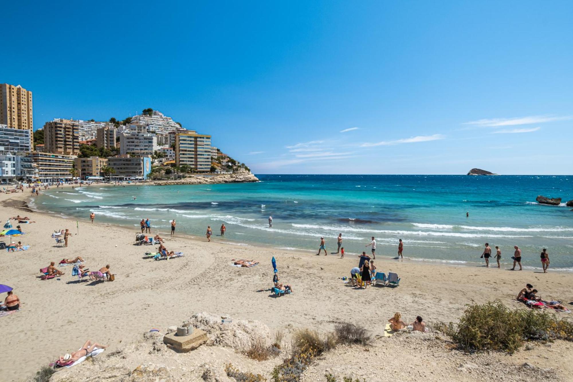 Cala Esmeralda 6-F Apartment Playa La Cala Beach Villajoyosa Eksteriør bilde