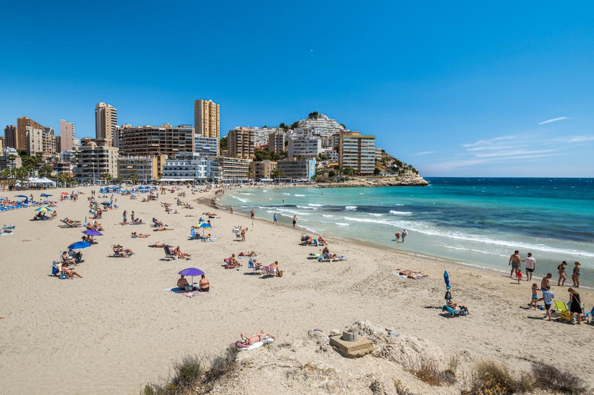 Cala Esmeralda 6-F Apartment Playa La Cala Beach Villajoyosa Eksteriør bilde